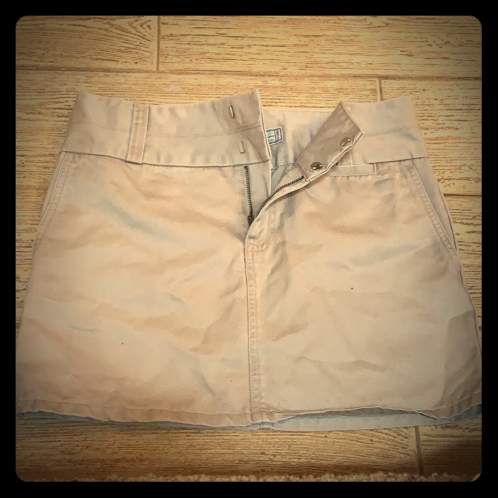 Old Navy Khaki Mini Skirt.